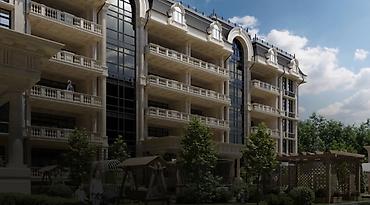 royal yard: 2 комнаты, 82 м², Орто-Сай с. Элитка, 5 этаж, ПСО (под самоотделку) — 2