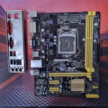 компьютер core i3: Энелик плата, Жаңы, Asus, LGA1150, ПК үчүн