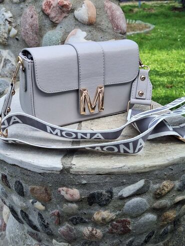 mona ljubicasta torba: Shoulder bag, Mona