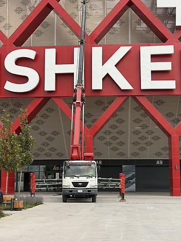 автовышка аренда: Услуги автовышки 45 м — Бишкек и область - Высота подъёма до 45 — 7