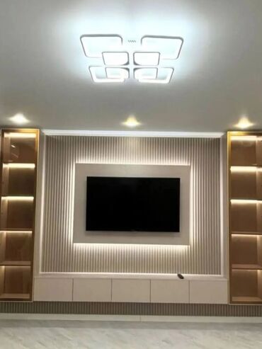 Sifarişlə TV stendlər: Siyirməli, Polkalı, MDF — 8