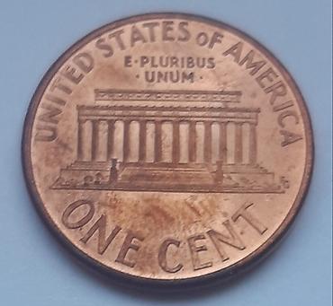 Američki novčić od 1 centa – Lincoln cent, unc,godina 1999. - na lalafo.rs — 2 Američki novčić od 1 centa – Lincoln cent, unc,godina 1999. - — 2