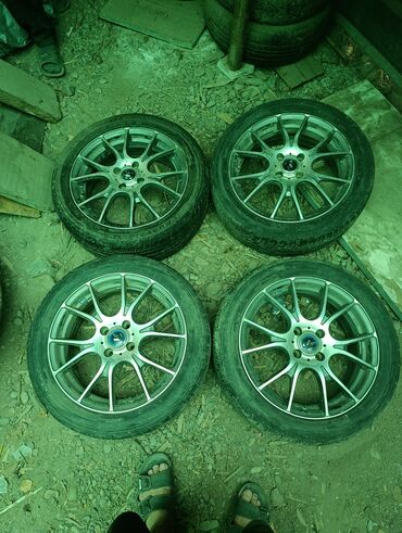 трактор диска: Литые Диски R 16 Honda, Комплект, отверстий - 4, Б/у