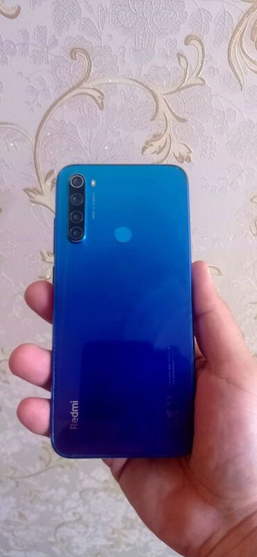 Xiaomi Redmi Note 8, 64 GB, rəng - Göy, 
 Sensor, Barmaq izi, İki sim kartlı