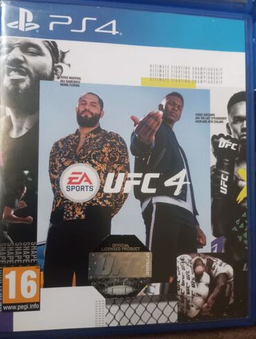 PS4 (Sony Playstation 4): UFC 4 satılır ideal veziyetdidir
