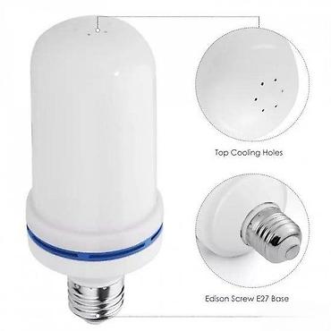 projektor: Plamen led sijalica E27 1300k 2700k. Dekorativna sijalica E27 1700K — 2