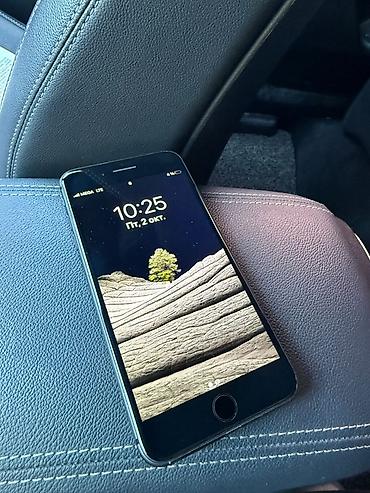 IPhone 8 Plus, Б/у, 64 ГБ, Space Gray, 100 %