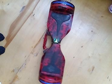 Giroskuterlər: Qırmızı-qara naxışlı hoverboard (özünü tarazlayan skuter) - 6.5" — 1