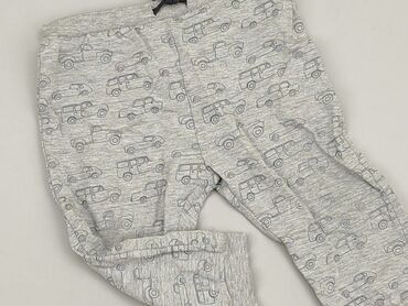 szary top z długim rękawem: Sweatpants, Topomini, 12-18 months, condition - Perfect