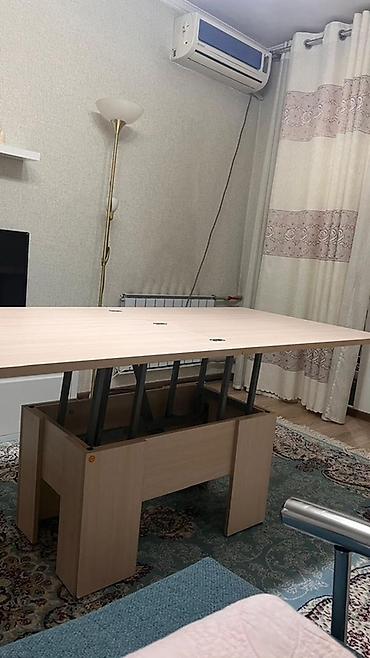 стол для зала раскладной: Стол трансформер Для зала, Раскладной стол, Длина, см: 160-180 см, цвет - Бежевый — 4