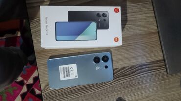 микра наушник: Redmi, Redmi Note 13, Новый, 256 ГБ, цвет - Голубой, 2 SIM