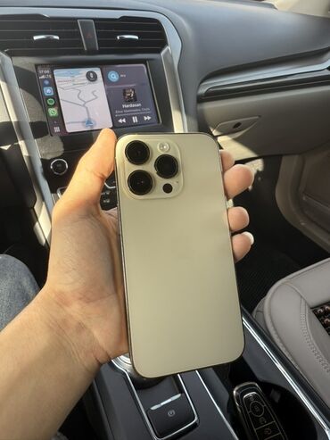 Apple iPhone: IPhone 14 Pro, 256 GB, Qızılı, Face ID