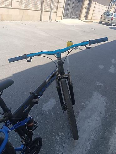 İdman velosipedləri: Velosiped – dağ/ şəhər tipli, mavi-qara rəng sxemi Texniki — 4