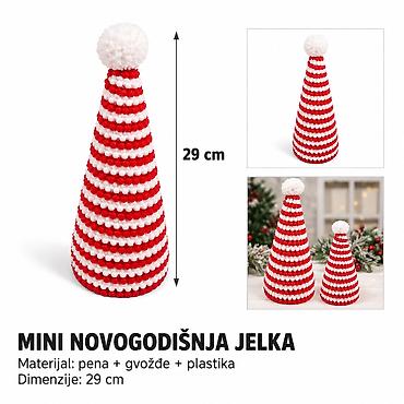 KMT Božićna jelka 7991079 Dekorativna mini novogodišnja jelka u
