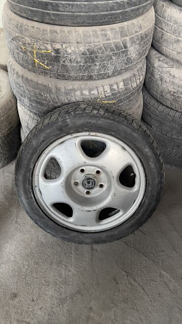 r17 215 60: Колеса в сборе 215 / 50 / R 17, Зима, Б/у, Легковые, Железные, отверстий - 5