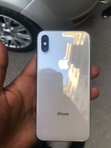 iphone x 64 gb ikinci el: IPhone X, 64 ГБ, Белый, Отпечаток пальца