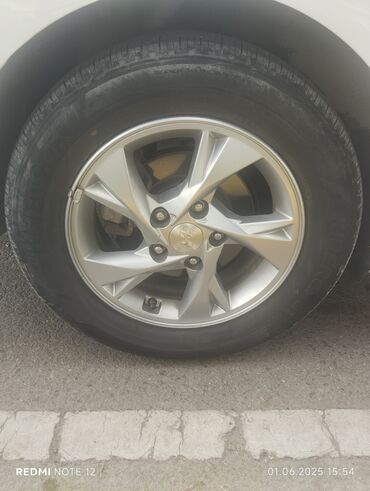 худай атос: Куйма Дисктер R 15 Hyundai, Комплект, тешиктери - 5, Колдонулган
