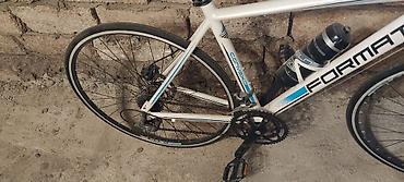 format velosiped: Şosse/fitnes tipli Format velosipedi - Çərçivə: yüngül alaşımlı, ağ — 5