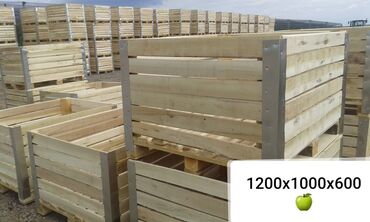 Drvena građa, šperploča: Box Palete - sanduci za voće i povrće ‼BOX PALETE‼ ‼DRVENE PALETE‼ — 7