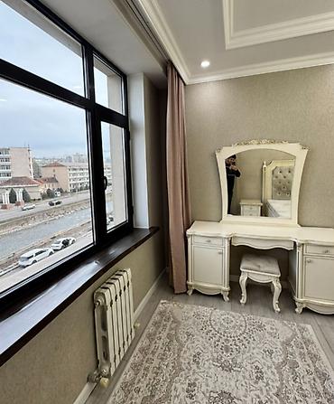 сдаю квартиру малдыбаева: 3 комнаты, 98 м², Ата-Тюрк парк Элитка, 5 этаж, Свежий ремонт — 4