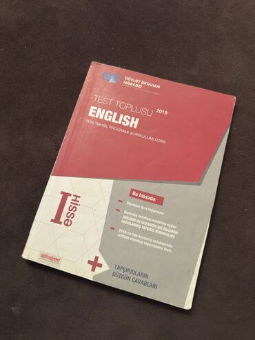 türkiyədə iş 2019: Test toplusu “English “. 2019 il. Işlenilmeyib. Банк тестов. Сборник