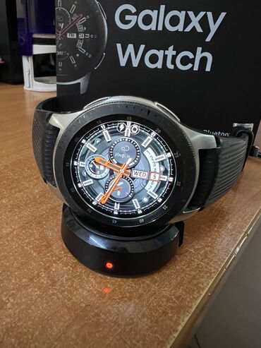 часы мужские спортивные: Galaxy watch 46mm Samsung В идеальном состоянии Причина продажи