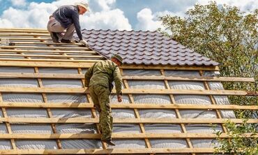 Строительство и ремонт: Крыша жабабыз баардык турун конверт мансарда черепица жана профнастил