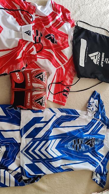 qırmızı vinston: RDX IMMAF MMA dəstləri dəst(şortik köynək 85 manat) orginaldır - — 1