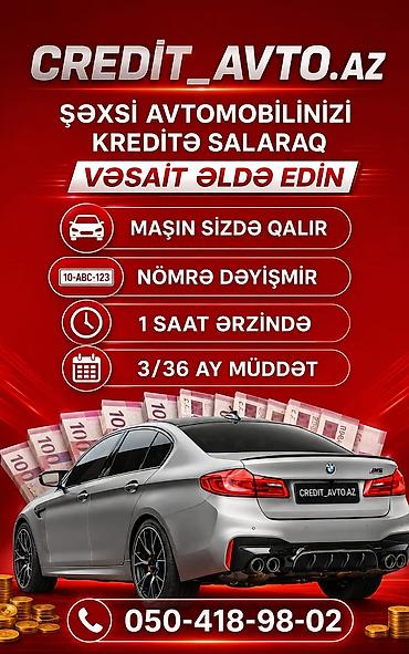 CREDIT_AVTO.AZ – şəxsi avtomobilinizi girov qoymadan kreditləşdirərək — 1