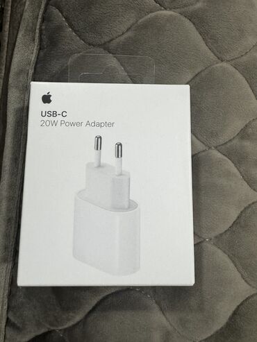 telefon adapteri: Adapter Apple, 20 Vt, Yeni