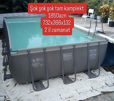 Karkas hovuzları: İşlənmiş Karkas hovuzu Intex, 7.1 - 8 m, ≥ 5001 l — 1