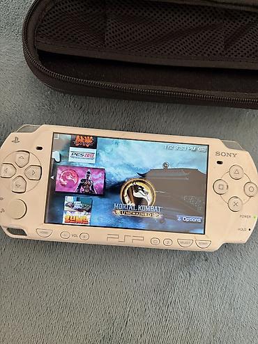 pes 5: Sony PSP-3000, ağ rəng (UMD sürücülü, PSP loqolu arxa qapaq). Portativ — 10