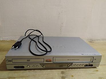 LG DVD + VHS kombi pleyer İşlənmiş dvd satılır. Disk yeri işləyir