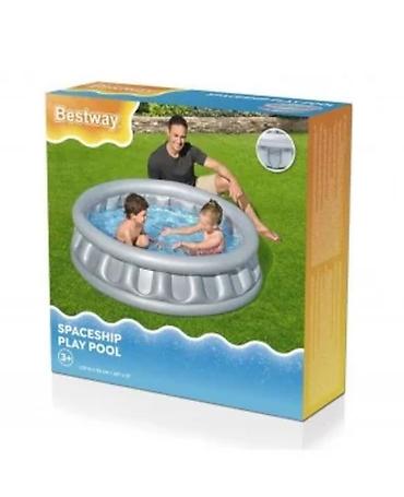 Бассейны: Надувной детский бассейн Bestway Spaceship Play Pool - Тематика — 2