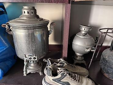 Samovar dəsti – klassik kömür/sobaya qoyulan tip. - 2 ədəd metal lalafo.az -da Samovar dəsti – klassik kömür/sobaya qoyulan tip. - 2 ədəd metal