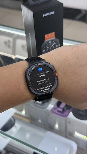 aplle 11: Samsung Galaxy Watch Ultra - Дисплей: круглый AMOLED с высоким — 2