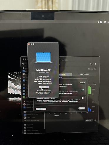 macbook air 2011: Для программирования, Б/у, Apple M2, ОЗУ, RAM: 16 ГБ — 1