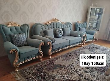 Divanlar: Künc divan kolleksiyası - Müasir dizaynlı L-şəkilli künc divanlar - — 43
