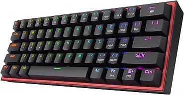 komputer setup: Klaviatura Redragon Fizz K617-RGB BK Red Switch Redragon Fizz — 2