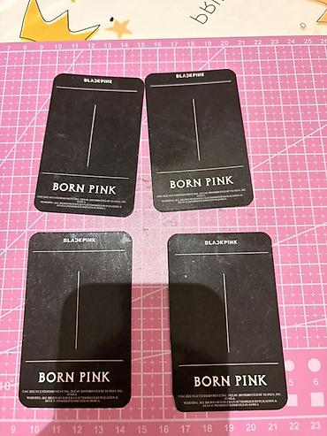 dynacord satilir: Məhsul: BLACKPINK “BORN PINK” fotokart seti (4 ədəd) Təsvir: - Rəsmi — 2