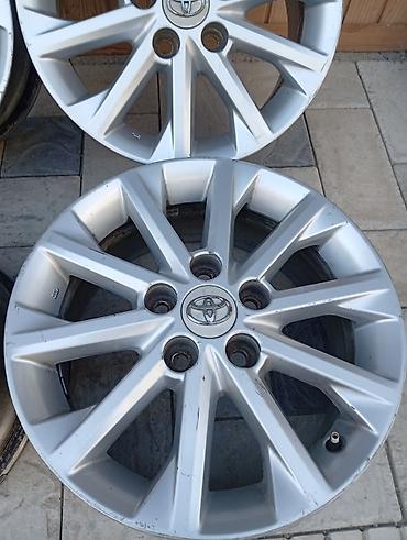 camry 70 диски: Литые Диски R 16 Toyota, Комплект, отверстий - 5, Б/у — 5
