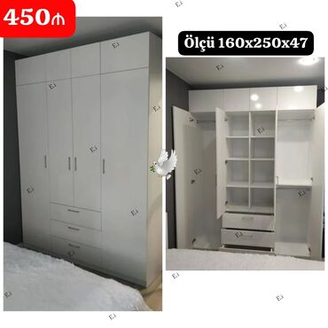 двери гармошка в баку: Yeni, Düz dolab, Qarderob, paltar dolabı