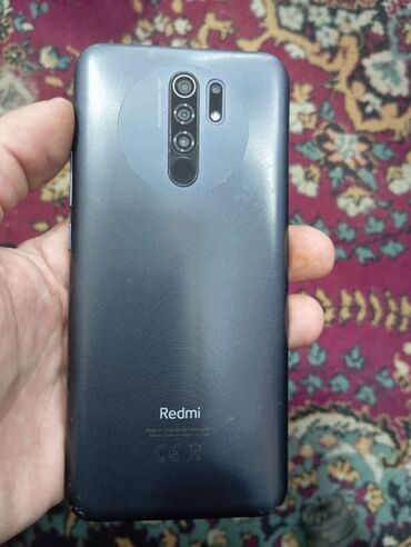 Xiaomi: Xiaomi Redmi 9, 32 GB, rəng - Qara, 
 Barmaq izi