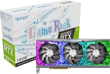 Видеокарты: Видеокарта, Б/у, Palit, GeForce RTX, 10 ГБ, Для ПК