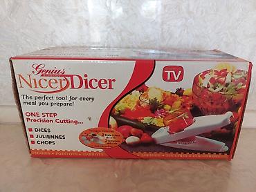 kubik tozu: Genius Nicer Dicer – mətbəxdə sürətli və dəqiq doğrama üçün — 1