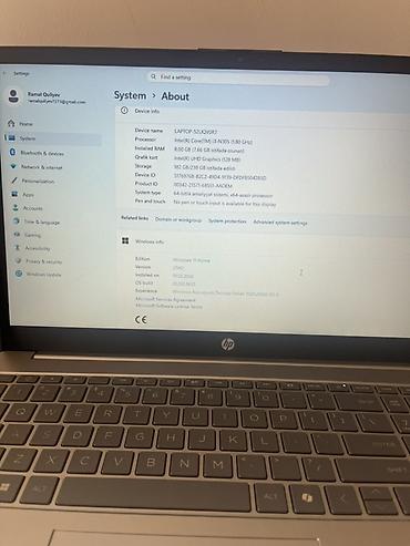 core i3: HP noutbuk az istifade olunub teze kimidir - Model: HP Laptop 15s — 1