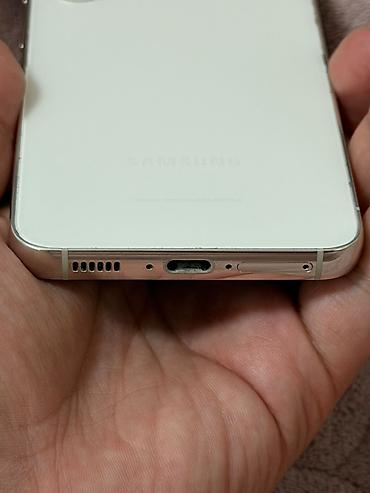 Мобильные телефоны и аксессуары: Samsung Galaxy S23, Б/у, 256 ГБ, цвет - Белый, 1 SIM, eSIM — 4