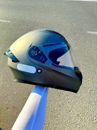 Мотоэкипировка: Шикарный Шлем Модуляр! Цвет Матовый Серый Графит! Со встроенными