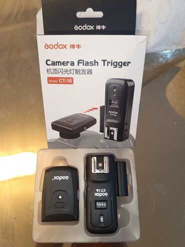 Foto və video aksesuarları: Camera Flash Tigger tecili satilir yeni