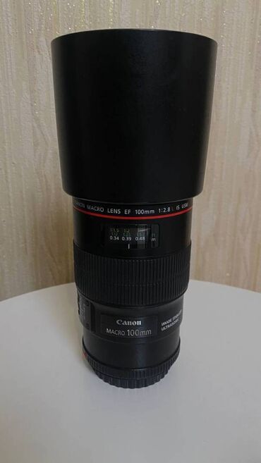 toxunma çanta: Canon 100 mm macro f2.8 L Lens ideal vezyyetdedi cox keskin cekir